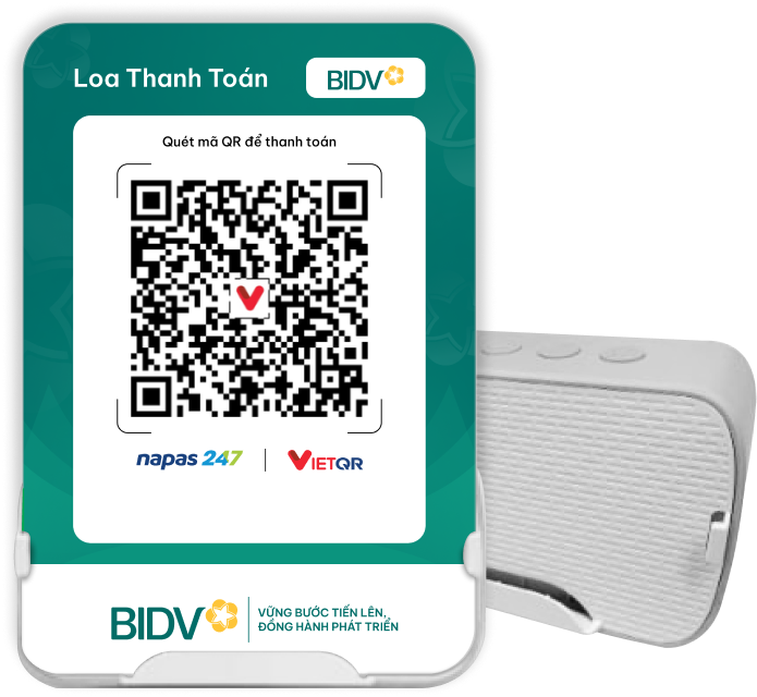 Loa thanh toán BIDVt