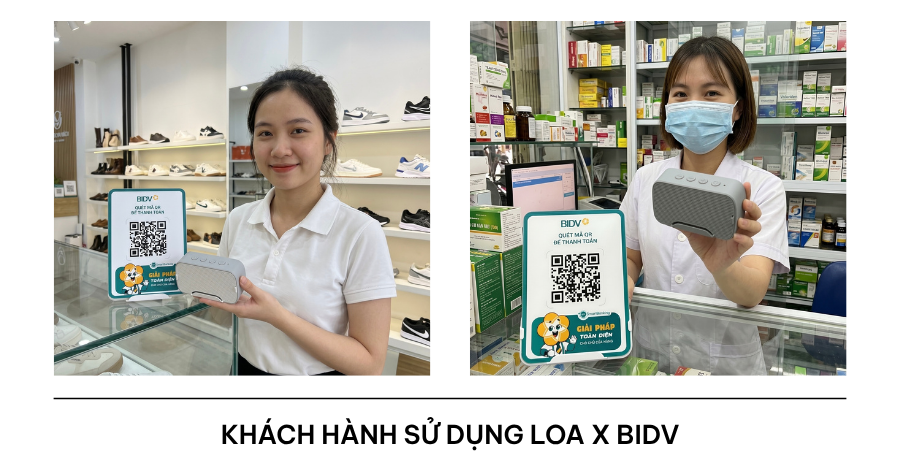 LOA X giải pháp loa báo chuyển khoản dành cho hộ kinh doanh